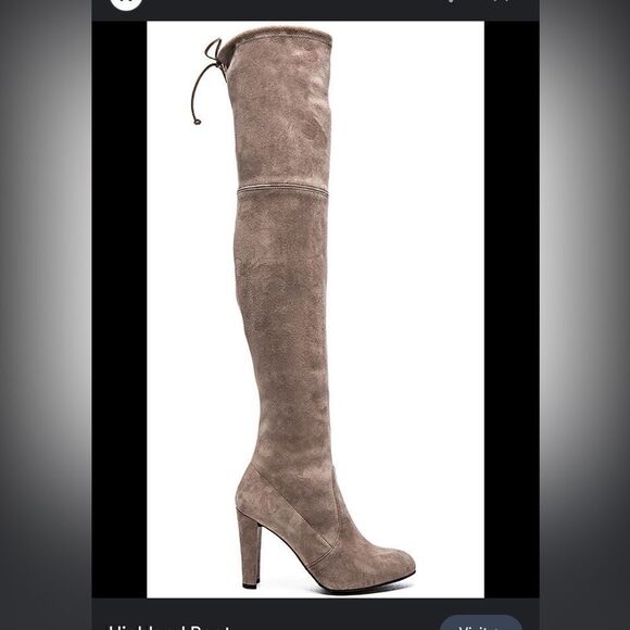 Stuart Weitzman Highland Boot in Topo - Picture 3 of 12